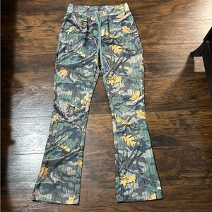Men’s Camouflage Flare Jeans men’s Medium